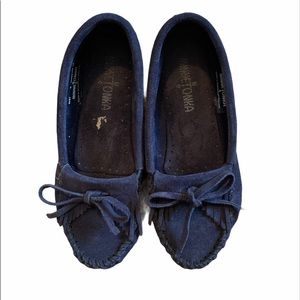Minnetonka Moccasin Kilty Hardsole Moc Slip-On